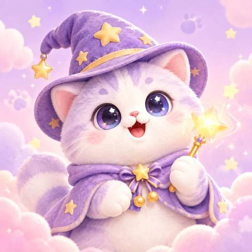星星猫系列形象